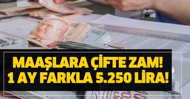 Kıdem ve ihbar tazminatı taban ve tavan ücreti kaç TL oldu? Maaşlara çifte zam 1 ay farkla 5.250 lira!