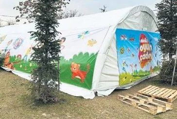 Minika Oyun Çadırları ziyarete açıldı