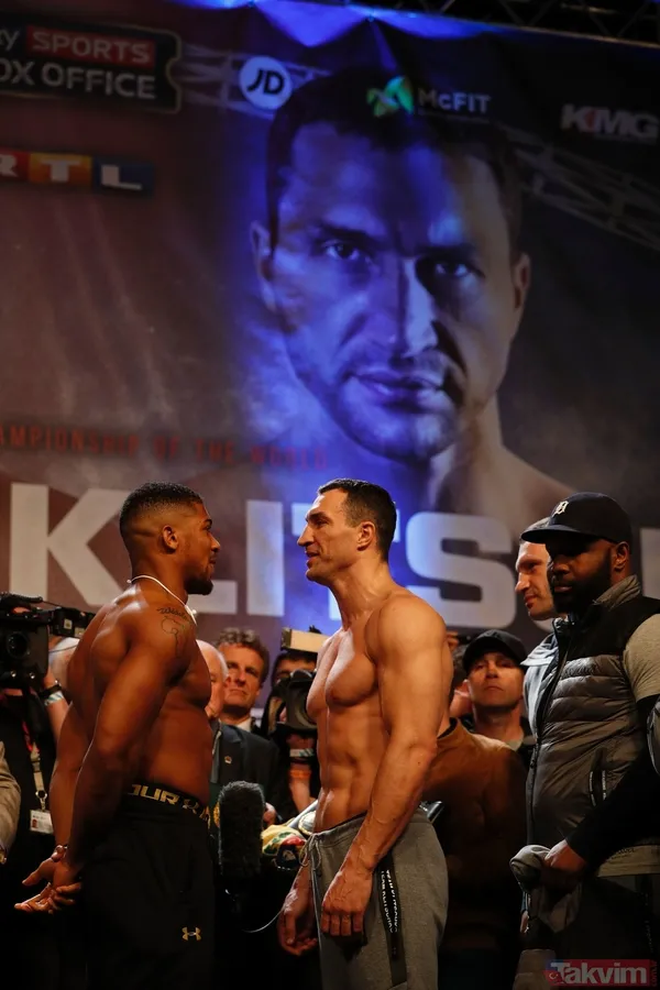 Anthony Joshua - Wladimir Klitschko maçı nefes kesti! - 13