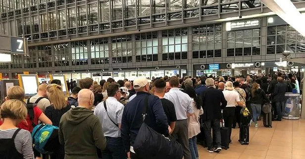 Hamburg Havalimanı’nda güvenlik alarmı
