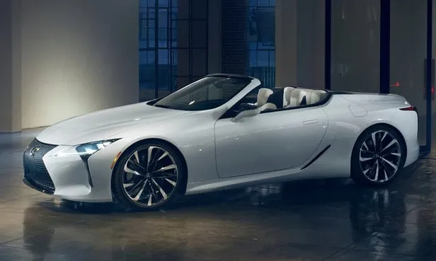 Lexus üstü açılabilir 2019 LC Convertible Concept'i tanıttı-3