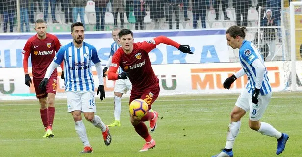 BB Erzurumspor ile Kayserispor puanları paylaştı