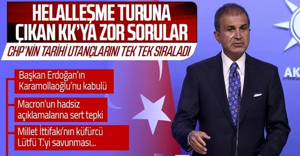 AK Parti Sözcüsü Ömer Çelik’ten MKYK toplantısı sonrası önemli açıklamalar!