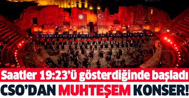 29 Ekim Cumhuriyet Bayramı, Büyük Cumhuriyet Konseri ve ışık şovu ile kutlandı