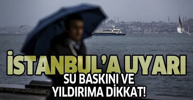 Son dakika: Meteorolojiden İstanbul’a kuvvetli yağış uyarısı | 5 Şubat hava durumu