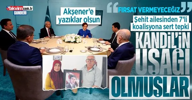 Şehit Onbaşı Metin Çetin’in ailesinden 7’li koalisyona sert tepki: Kandil’in uşağı olmuşlar