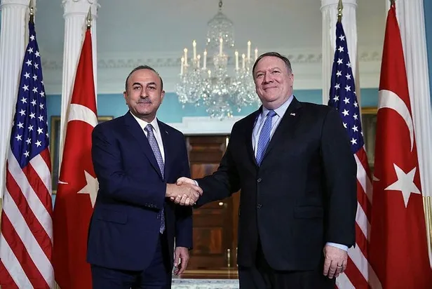 Son dakika: Dışişleri Bakanı Çavuşoğlu ABD'li mevkidaşı Pompeo ile görüştü-1