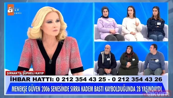 Nurten, İse Menekşe'nin Kaybında Kızların Babası Ali Şakar'ı Sorumlu Tuttu. Menekşe Ve Ali'nin Anlaşamadığı, Sürekli Tartışma Yaşadığı Belirtildi.