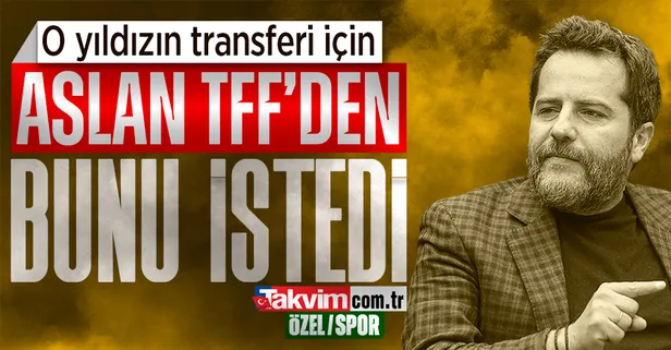 ÖZEL | G.Saray TFF'den bunu istedi! O ismin transferi için...