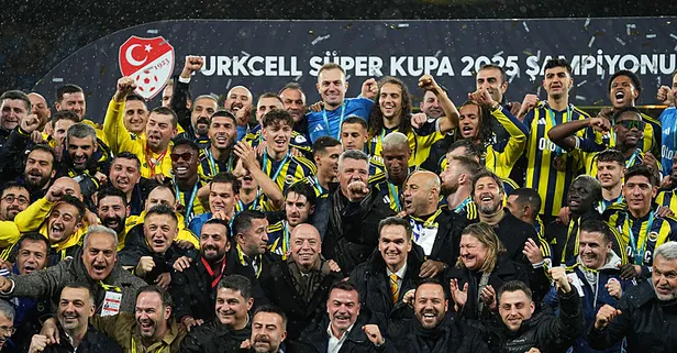 Fenerbahçe'de Süper Kupa'nın primi 1.5 milyon euro