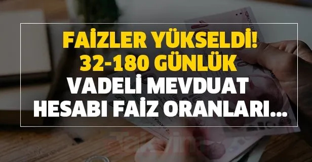 Son dakika faiz depremi! 32 vadeli mevduat hesabı faiz oranları! Türk lirası ve Dolar için en yüksek faiz veren bankalar...
