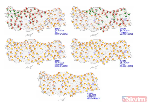 Yıldırım, dolu, fırtına aniden bastıracak! Meteoroloji İstanbul ve Ankara dahil o illeri uyardı: Sıcaklık 10 derece düşecek - 7
