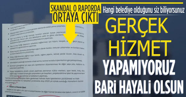 CHP'li Esenyurt Belediyesi'nin hayali hizmeti ifşa oldu! Skandal denetim raporunda!
