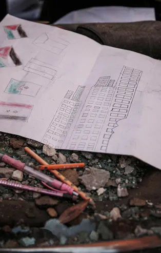 Katil İsrail'in katliamında şehit olan 11 yaşındaki kızın son resmi: Türk bayrağı!