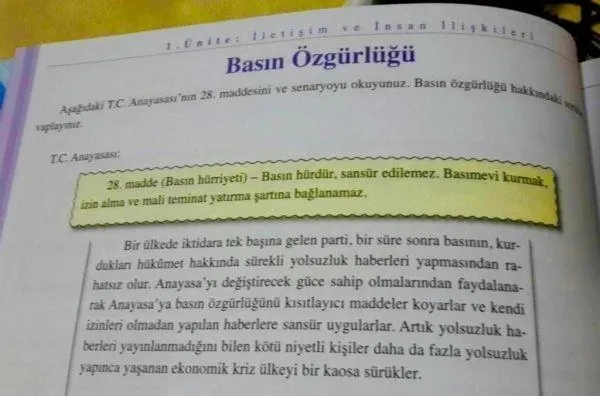 Ders kitaplarında FETÖ parmağı!-1