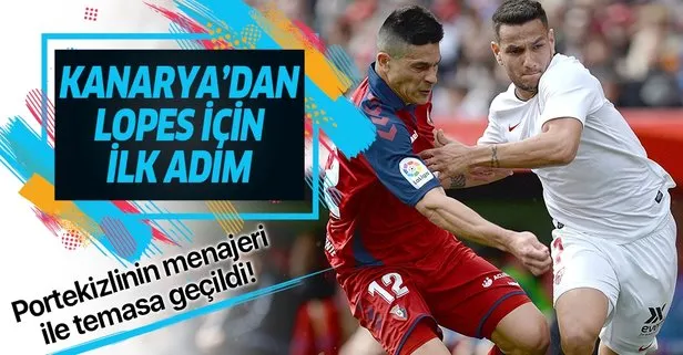 Fenerbahçe’de Rony Lopes için ilk adım