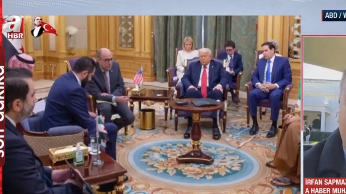 Beyaz Saray'da Trump - Şara görüşmesi başladı
