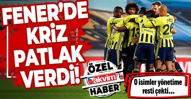Fenerbahçe'de kriz! Perotti, Dirar, Ademi, Lemos ve Cisse...