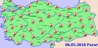 Meteoroloji'den kritik uyarı! 81 ilde aynı anda... 30 Nisan 2018 hava durumu tahminleri-2