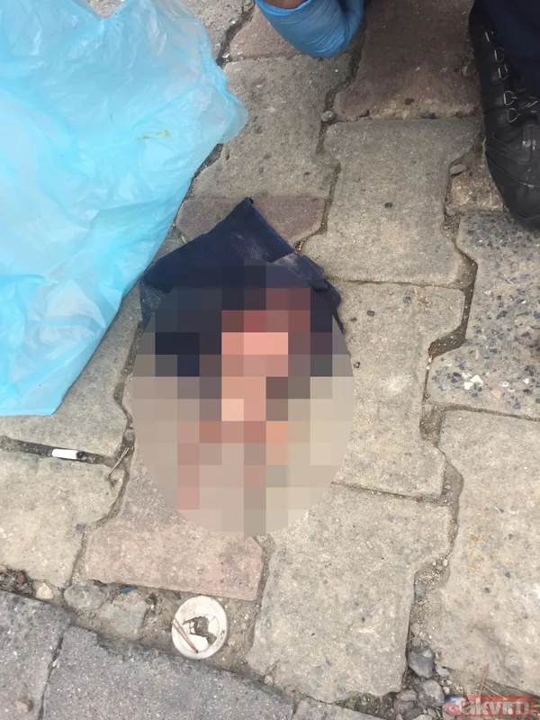 İstanbul'un göbeğinde kan donduran olay! Çarşafa sarılı cenin bulundu! - 1