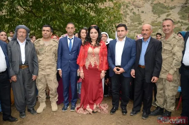 Asker ve aşiret kızı evlendi!
