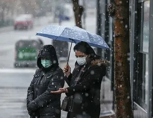 Ankara güne karla uyandı
