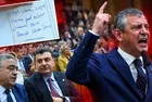Yeni Partililer kürsüde konuşan Özgür Özel'i notla çekiştirdi