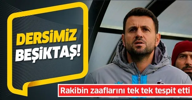 Dersimiz Beşiktaş! Hüseyin Çimşir, yardımcı hocalarıyla Beşiktaş’ı çözüyor