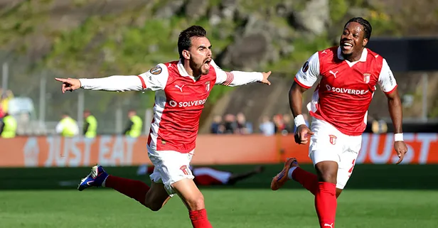 Braga Ferencvaros'u Avrupa Ligi'nde 4-0 ile dağıttı!