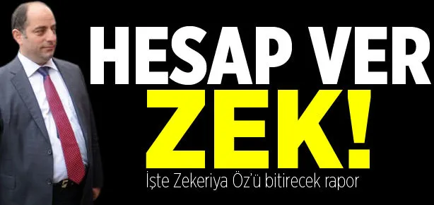 Hesap ver Zek