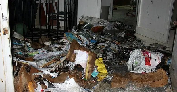 Aydın’da çakmakla oynayan çocuklar okulu yaktı! Kitapların hepsi yandı