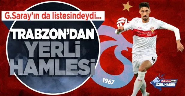 Trabzonspor’dan stopere yerli hamlesi! Galatasaray’ın listesindeki Atakan Karazor için devreye girildi