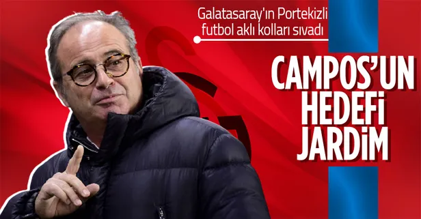 Galatasaray'ın Portekizli futbol aklı Campos, yeni sezon için kolları sıvadı! Yeni teknik adamlığa Jardim'i istiyor