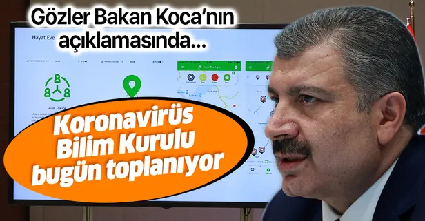 Son dakika: Koronavirüs Bilim Kurulu bugün toplanıyor! Gözler Bakan Fahrettin Koca'nın açıklamasında