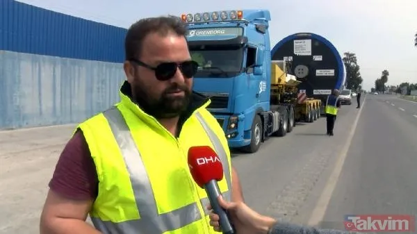 90 tekerlekli TIR! 147.5 ton ağırlığında! 250 kilometreyi 3 günde gitti - 7