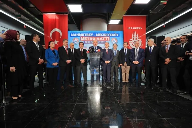 CHP'nin adayı Ekrem İmamoğlu, İBB tarafından test sürüşleri dahi tamamlanan 'Mahmutbey-Mecidiyeköy Metro hattı' yalanını sürdürmeyi devam ediyor-2