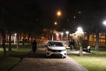 Kayseri’de vatandaşlar geceyi parkta geçiriyor