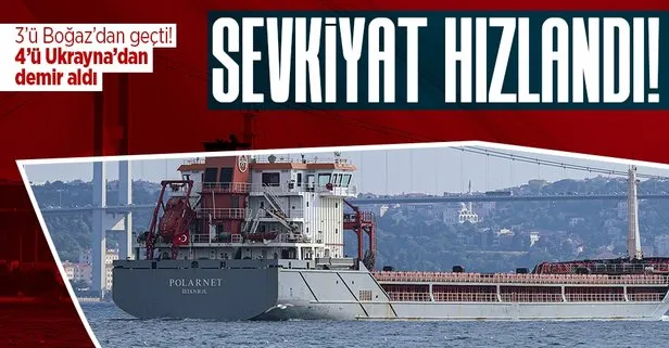 Tahıl koridorunda gemiler bir bir yola çıkıyor! 4 gemi daha Ukrayna limanlarından ayrıldı