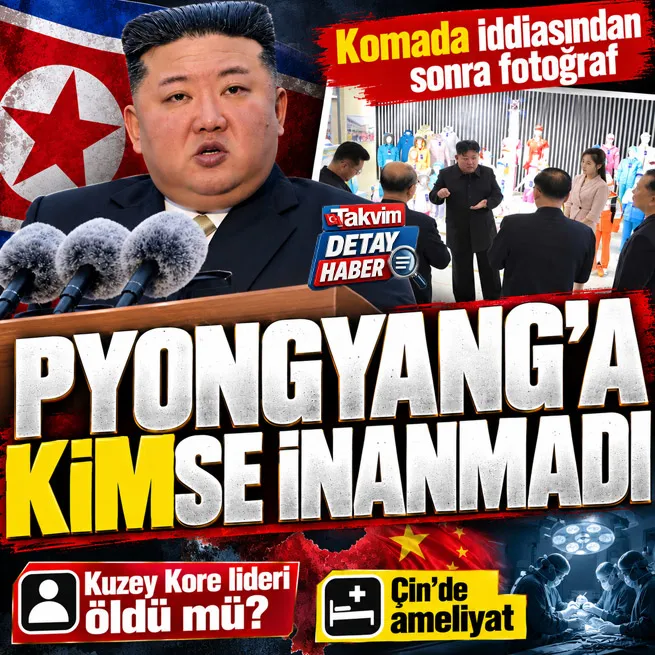 Kim Jong-Un komada iddiası: Çinde acil ameliyat! Kuzey Koreden yalanlama