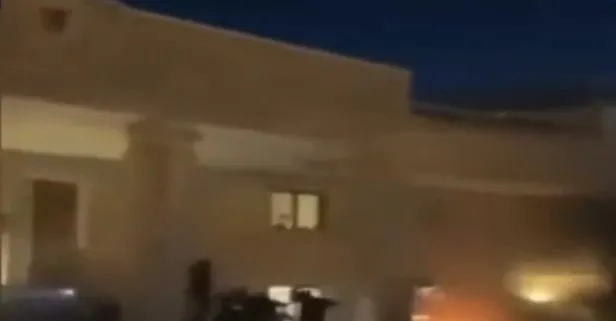 Kur’an-ı Kerim’e yönelik eylemleri protesto eden grup Bağdat’taki İsveç Büyükelçiliği’ni ateşe verdi