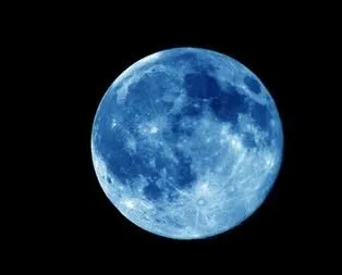 Bu gece semalarda ’Mavi Ay’ var