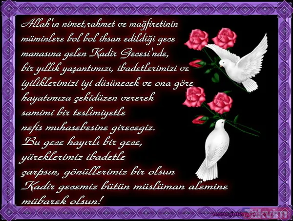 2019 Kadir Gecesi yeni mesajları - Kadir gecesi kutlama sözleri kısa - Kadir gecesi sözleri sayfamızda - 23