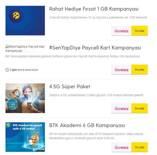 Türk Telekom, Vodafone, Turkcell 1 GB, 2 GB, 5 GB, 8 GB, 10 GB ve 15 GB bedava internet nasıl alınır? Rekabet fena arttı!-4