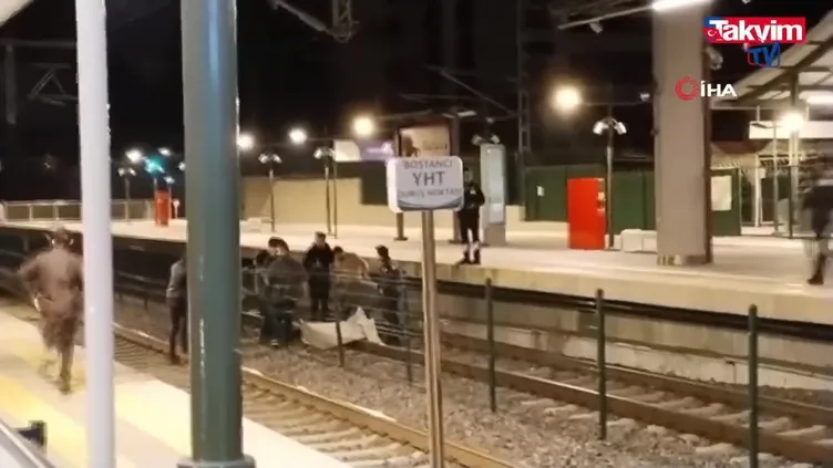 Yer: İstanbul! Gece kulübünde kavga eden alkollü şahıs, Marmaray'dan atlayarak intihar etti