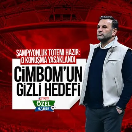 Şampiyonluk totemi hazır: Cimbom’un gizli hedefi