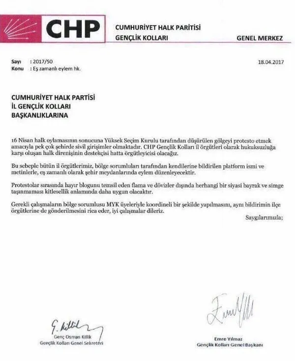 CHP'den partililere tehlikeli çağrı!-1