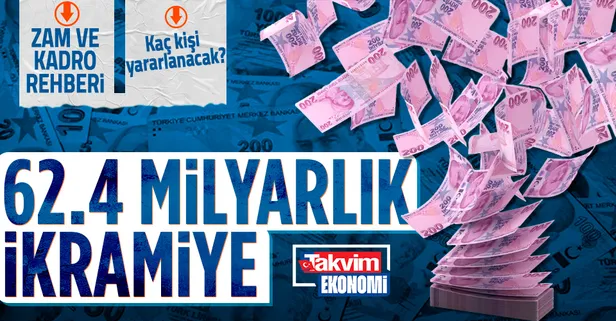 15.6 milyon kişiye 62.4 milyarlık ikramiye! En düşük emekli aylığına yapılan zamdan kaç kişi yararlanacak?