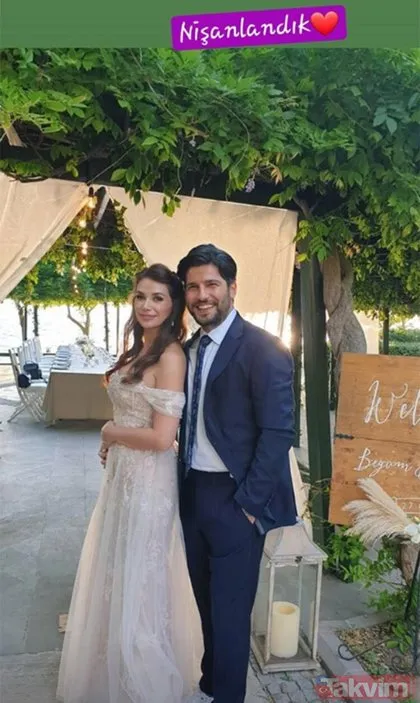 Begüm Birgören ve Mehmet Cemil’den mutlu haber! Evliliğe ilk adımı attılar