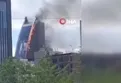 Ataşehir’de 17 katlı iş merkezinde yangın!