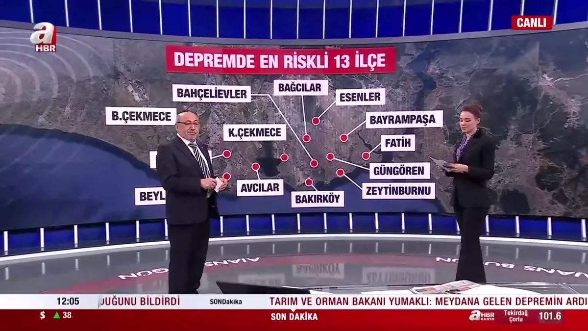 İstanbul'un en riskli ilçeleri hangisi? Uzman isim A Haber'de değerlendirdi